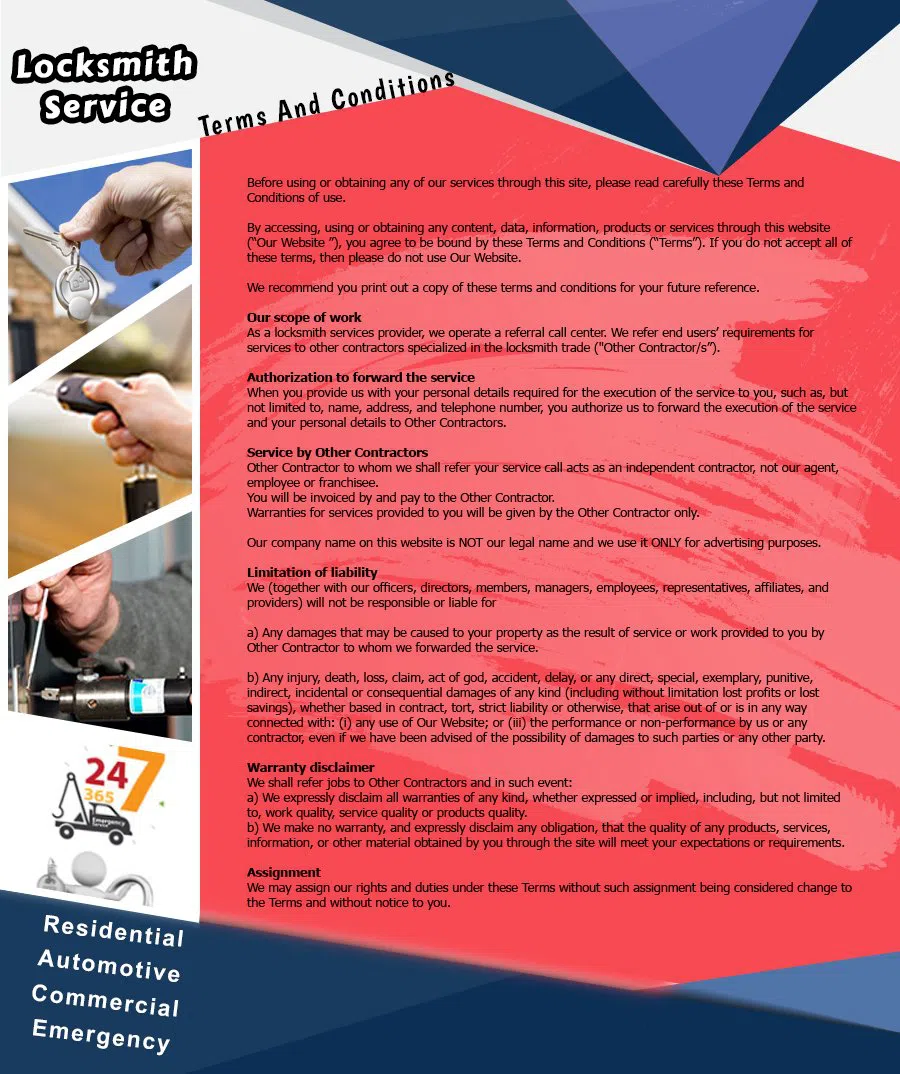 Randolph Locksmith Service, Randolph, MA 781-519-7226